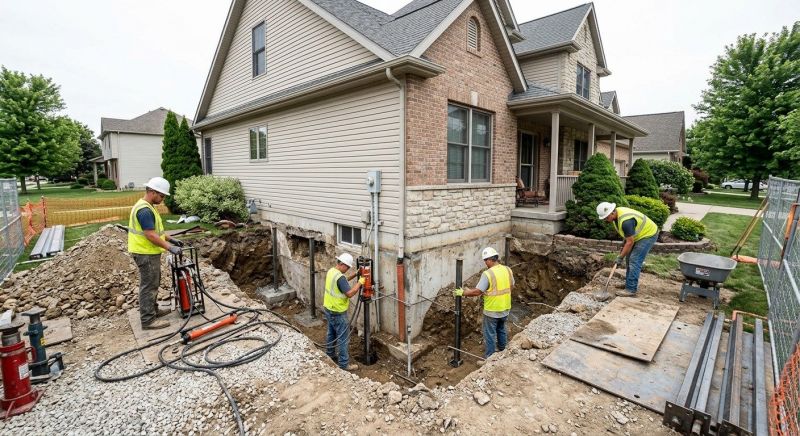 Building Foundation Repair in Fort Mill, SC