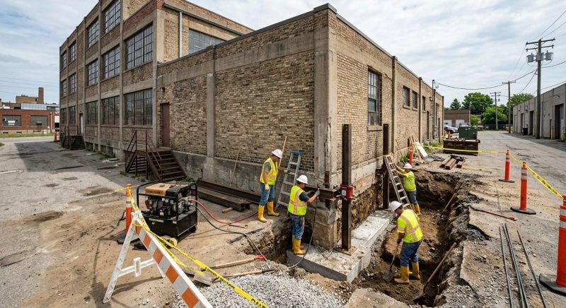 Building Foundation Repair in Lincolnton, NC