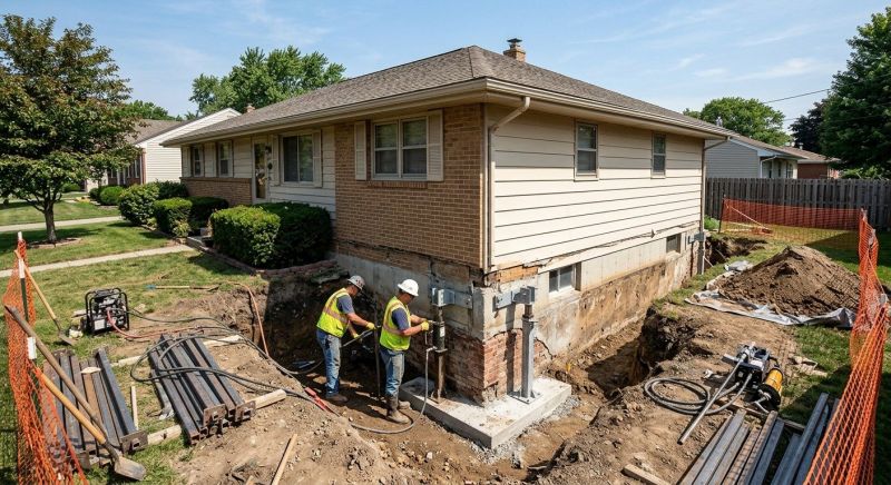Building Foundation Repair in Lincolnton, NC
