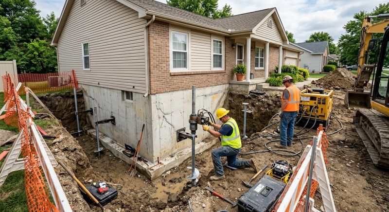 Building Foundation Repair in Maiden, NC