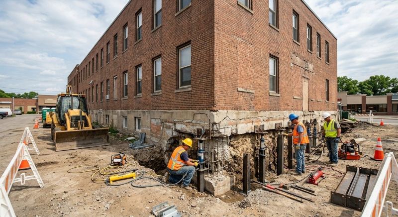 Commercial Foundation Repair in Gastonia, NC