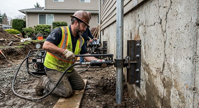 Concrete Foundation Leveling in Lincolnton, NC