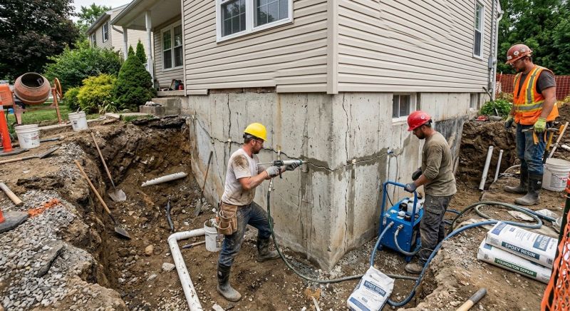 Concrete Foundation Repair in Bessemer City, NC