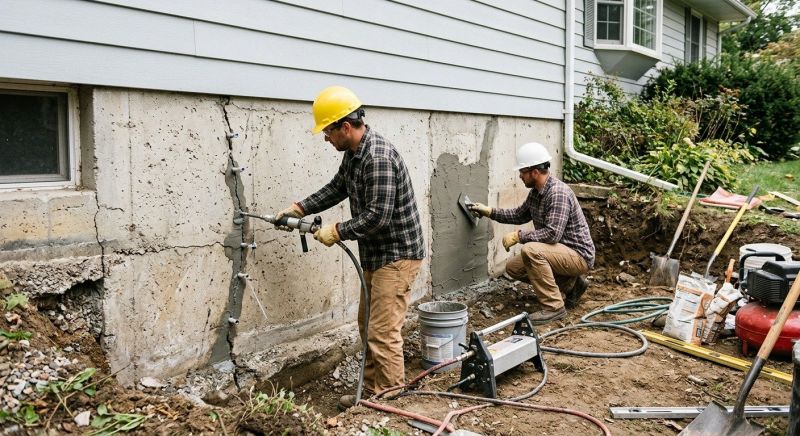 Concrete Foundation Repair in Clover, SC