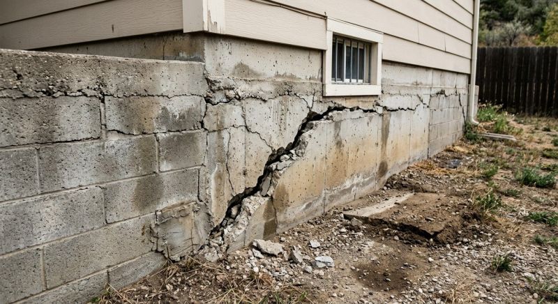 Cracked Foundation Repair in Belmont, NC