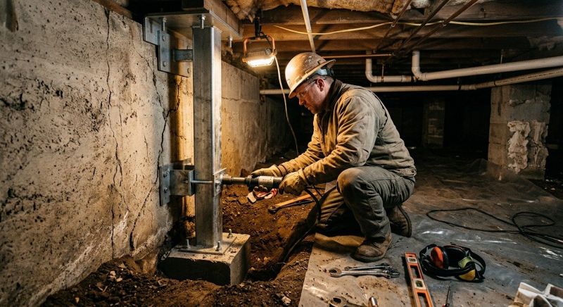 Crawlspace Foundation Repair in Bessemer City, NC