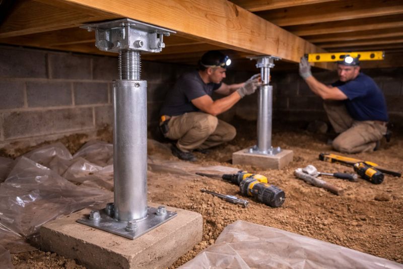 Crawlspace Structural Repair in Gastonia, NC