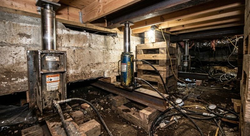Foundation Jacking in Kings Mountain, NC