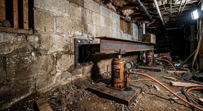 Foundation Jacking in Gastonia, NC