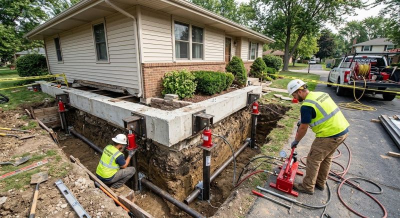 Foundation Jacking in Lincolnton, NC