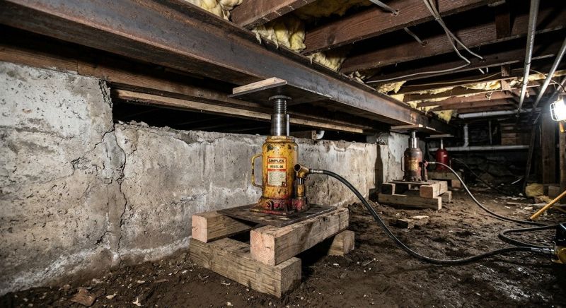 Foundation Jacking in Maiden, NC