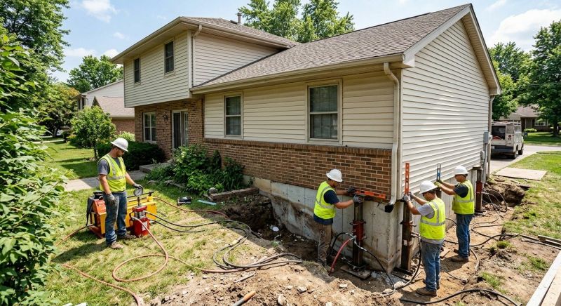 Foundation Jacking in Mount Holly, NC