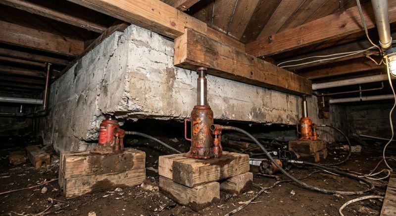 Foundation Jacking in Shelby, NC