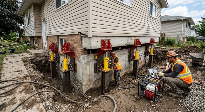 Foundation Lifting in Bessemer City, NC