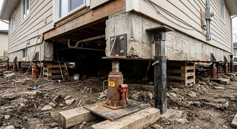 Foundation Lifting in Clover, SC