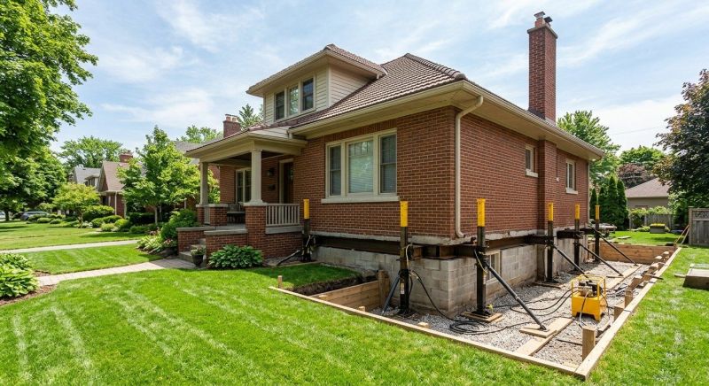 Foundation Lifting in Gastonia, NC