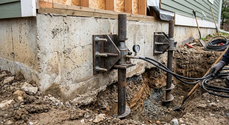 Foundation Pier Leveling in Gastonia, NC