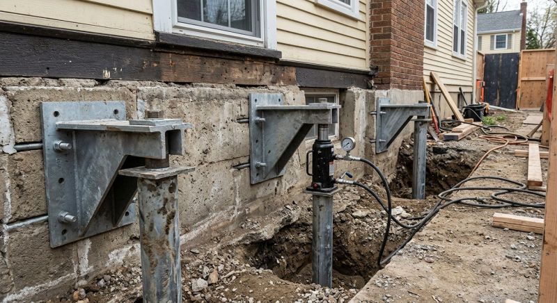 Foundation Pier Leveling in Gastonia, NC