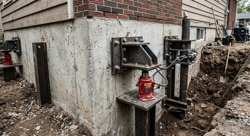 Foundation Pier Leveling in Gastonia, NC