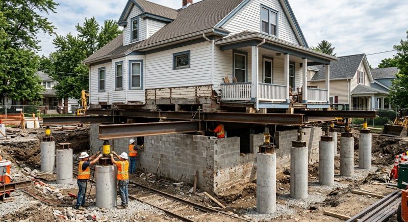 Foundation Raising in Shelby, NC