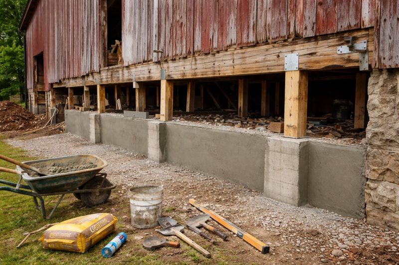 Foundation Renovation in Gastonia, NC