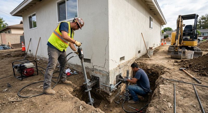 Foundation Stabilizing in Kings Mountain, NC