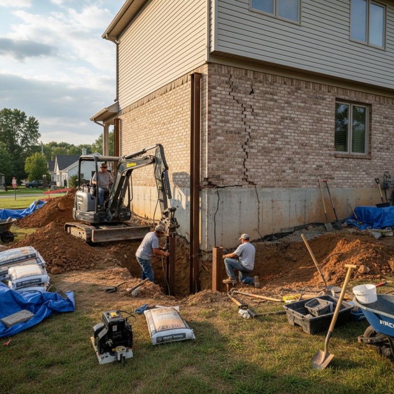 Foundation Structural Repair in Lincolnton, NC