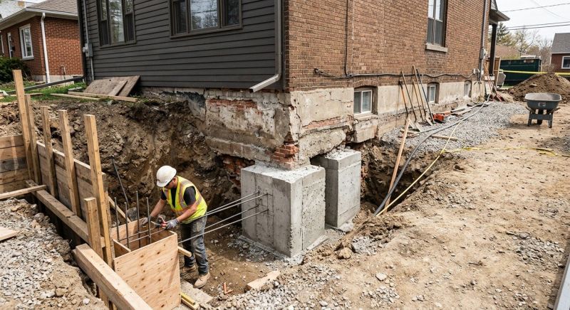 Foundation Underpinning in Gastonia, NC
