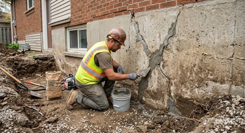 Home Foundation Repair in Mount Holly, NC