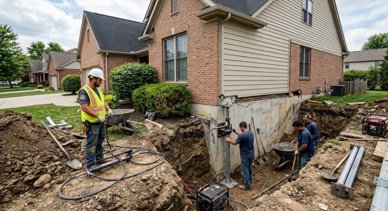Home Foundation Repair in Mount Holly, NC