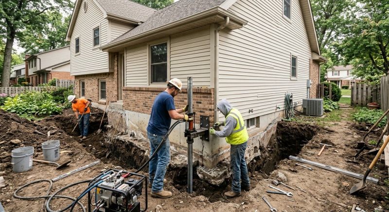 House Foundation Repair in Maiden, NC