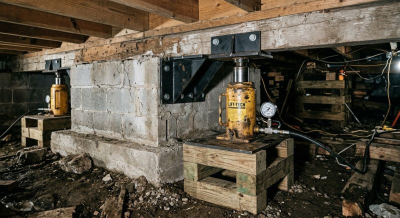 House Leveling in Gaston County, NC