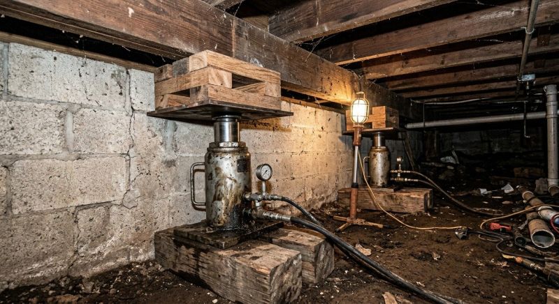 House Leveling in Iron Station, NC