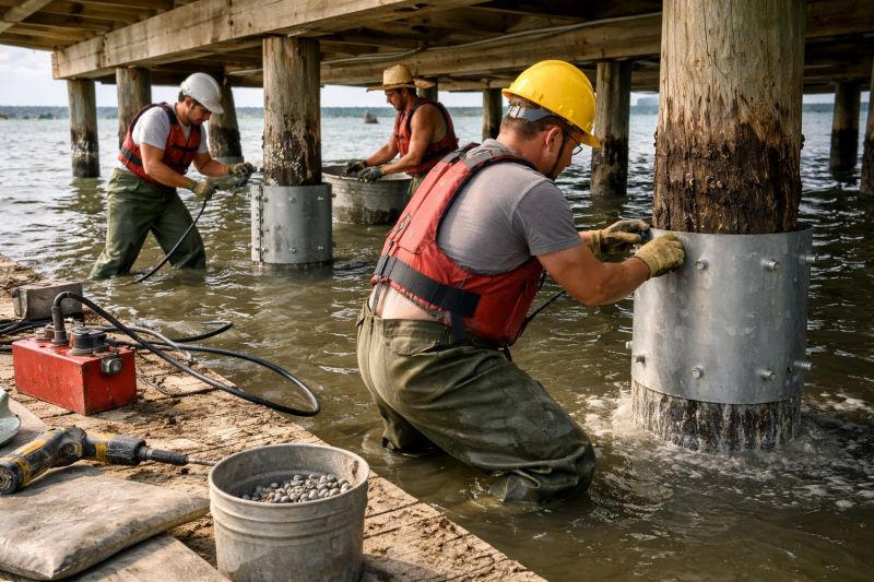 Piling Repair in Gastonia, NC