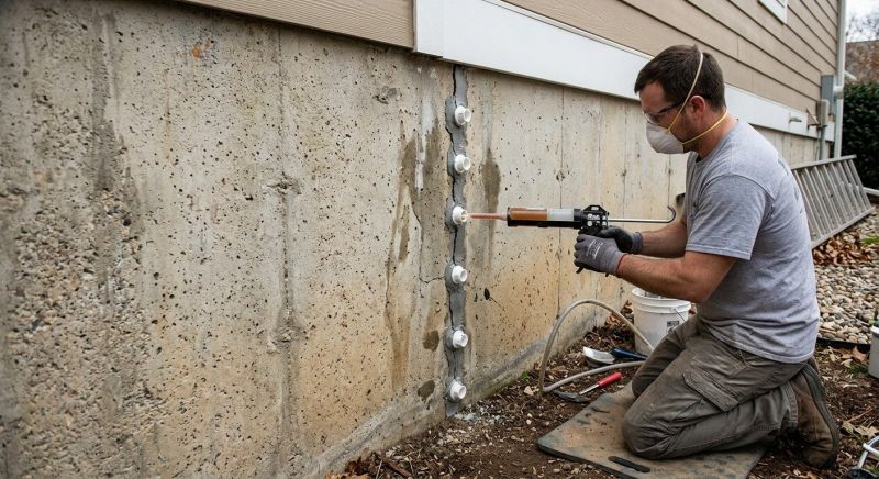 Structural Crack Repair in Gastonia, NC