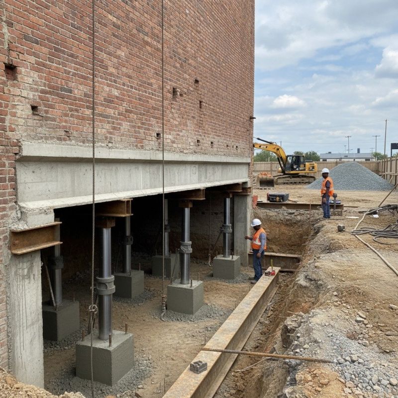 Structural Underpinning in Gastonia, NC