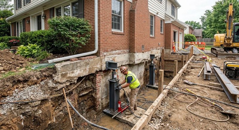 Underpinning Repair in Gastonia, NC